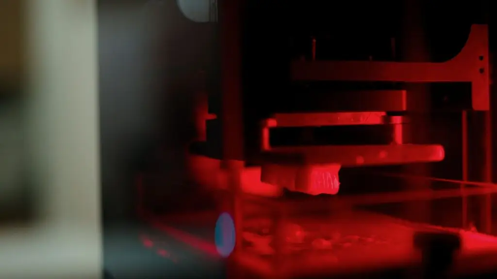 Zirconia milling in progress